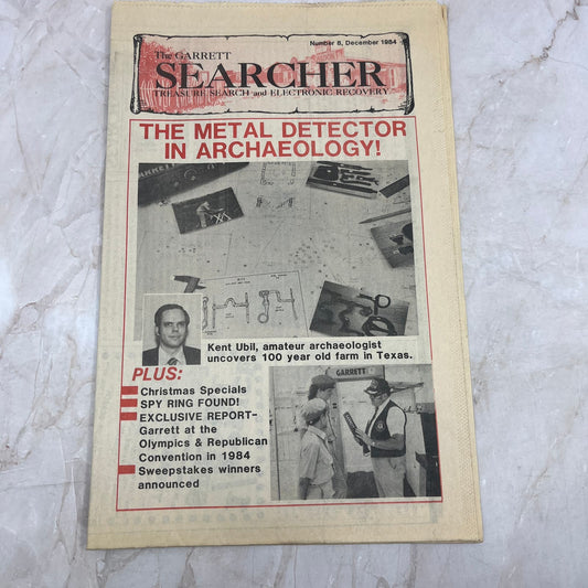 1984 Dec - The Garrett Searcher Newsletter Treasure Hunting Metal Detectors M20