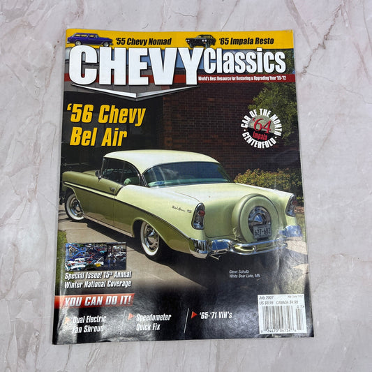 Dual Electric Fan - '55, '56, '57 Classic Chevy World Magazine - Jul 2007 M29