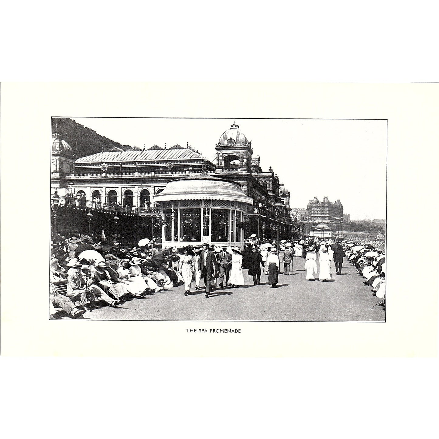 The Spa Promenade Scarborough c1910 Photo Print AF3-8