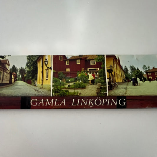 Gamla Linköping Super-Long 11" Souvenir Vintage Matchbook TB7