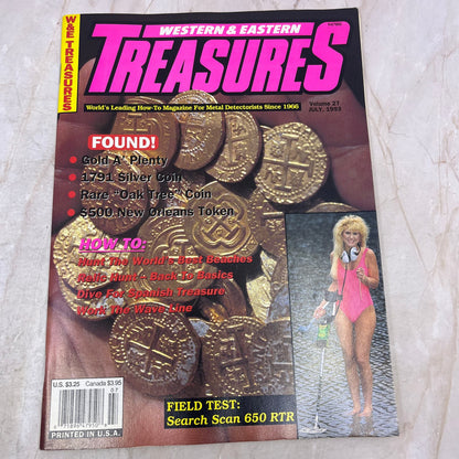 1993 July - Western & Eastern Treasures Magazine - Treasure Hunting Gold M12