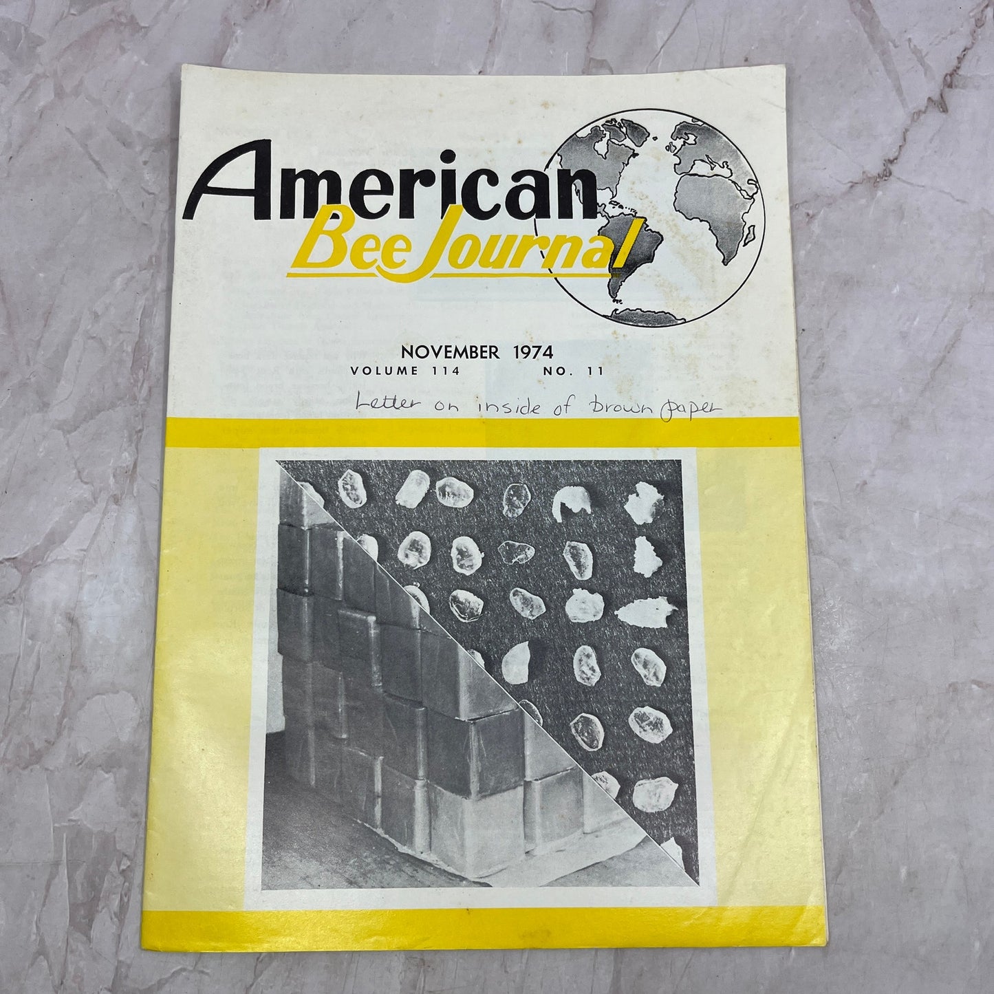 1974 Nov - American Bee Journal - Bees Beekeeping Honey M32
