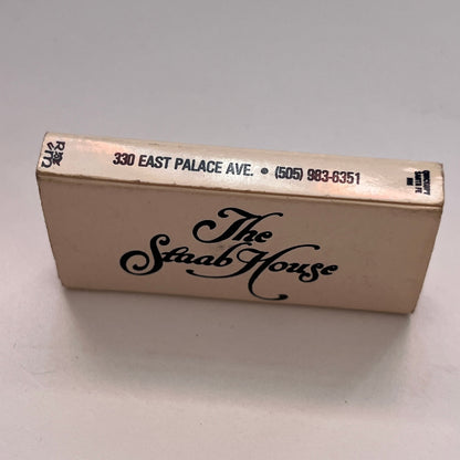 The Staab House, La Posada De Santa Fe NM Vintage Matchbox TB6-MB3