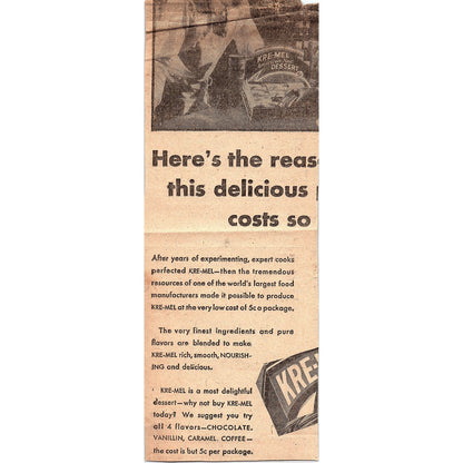 Gorton-Pew Fisheries Lenten Menu Gorton's Cod Cakes Gloucester MA 1931 Ad AG3-4