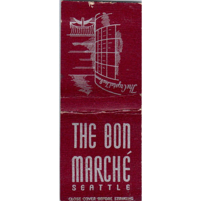 The Bon Marché Seattle WA Vintage Matchbook Cover SD2-Y13