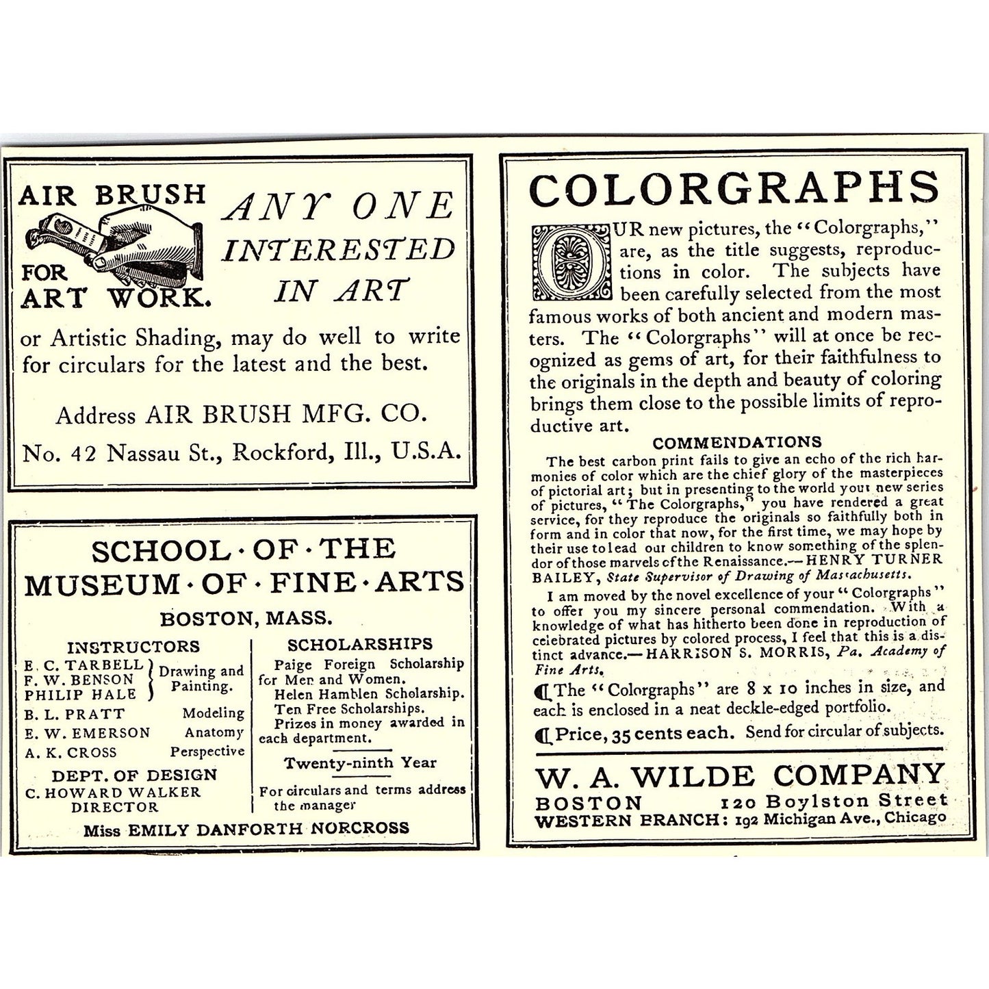Whitman's Chocolates 1316 Chestnut Street Philadelphia - 1904 Ad AF4-6