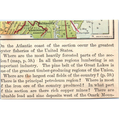 The Erie Canal at Lockport NY 1901 Engraving AF2-P2