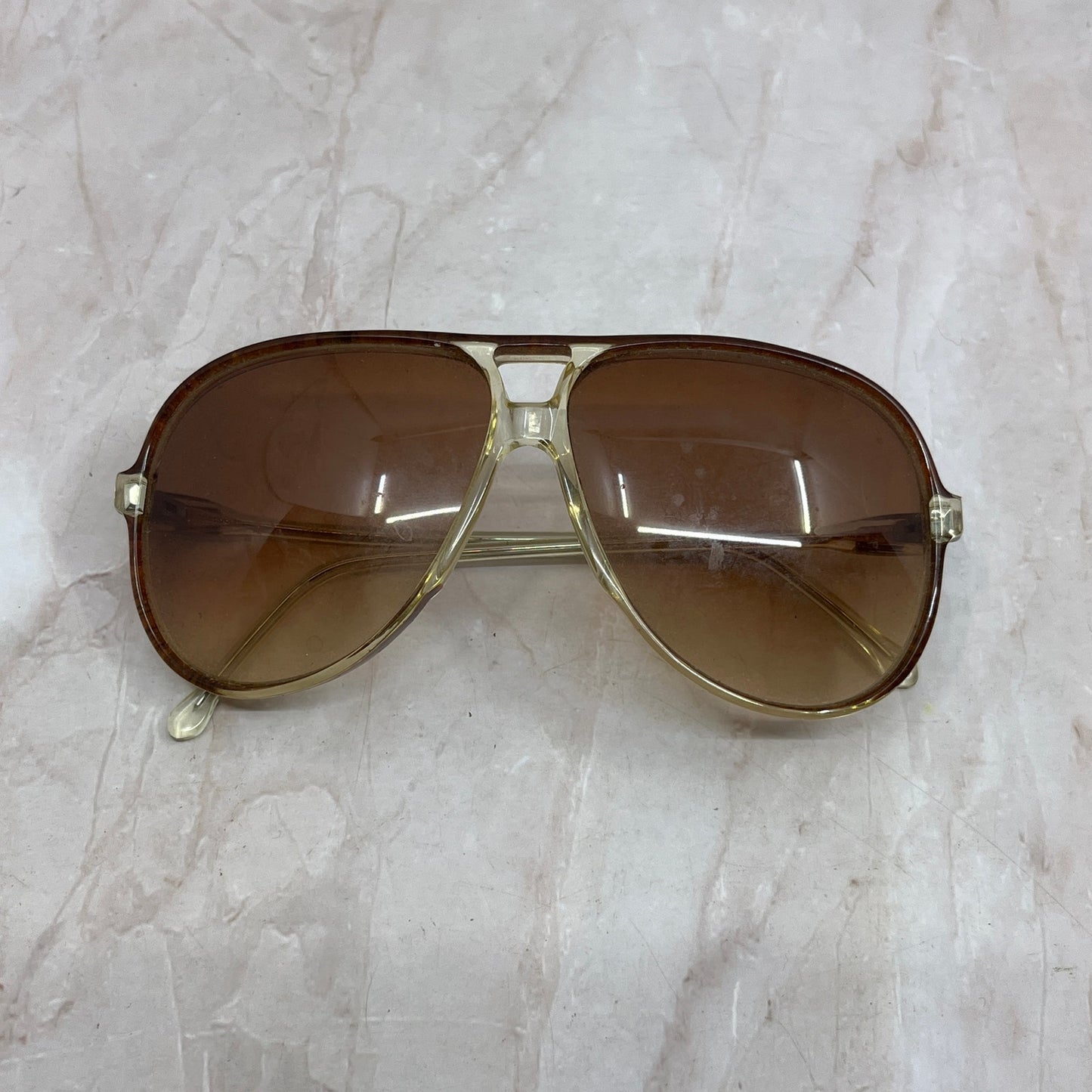Vintage Roberto Carrenza Entrepreneur Aviator Sunglasses Eyeglasses TG7-G2-2