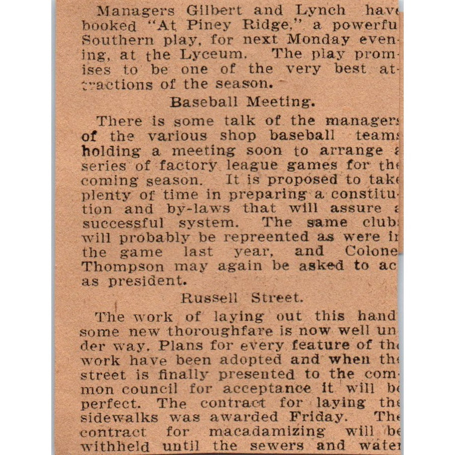 H.E. Patten's Dye House Hartford 1901 Newspaper Ad AD8-HS5