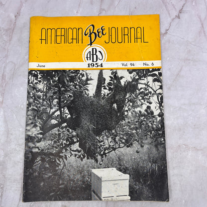 1954 June - American Bee Journal Magazine - Bees Beekeeping Honey M33