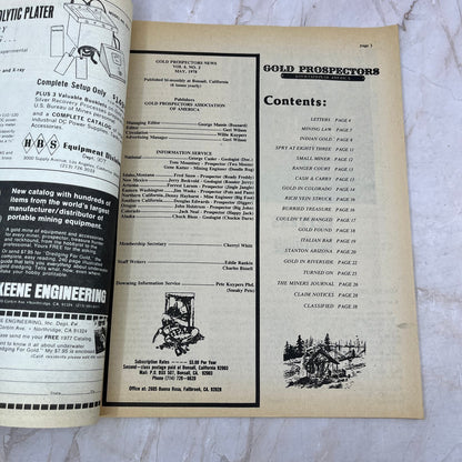 1978 May - Gold Prospecting News Magazine - Treasure Hunting Prospecting M11