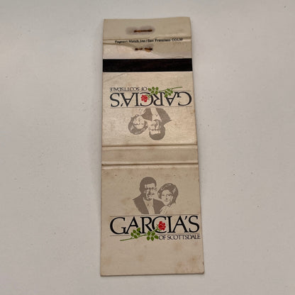 Garcia's of Scottsdale Vintage Matchbook TB6-MB2-15