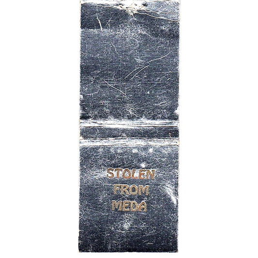Stolen from Meda Vintage Matchbook Cover SC7-Y10