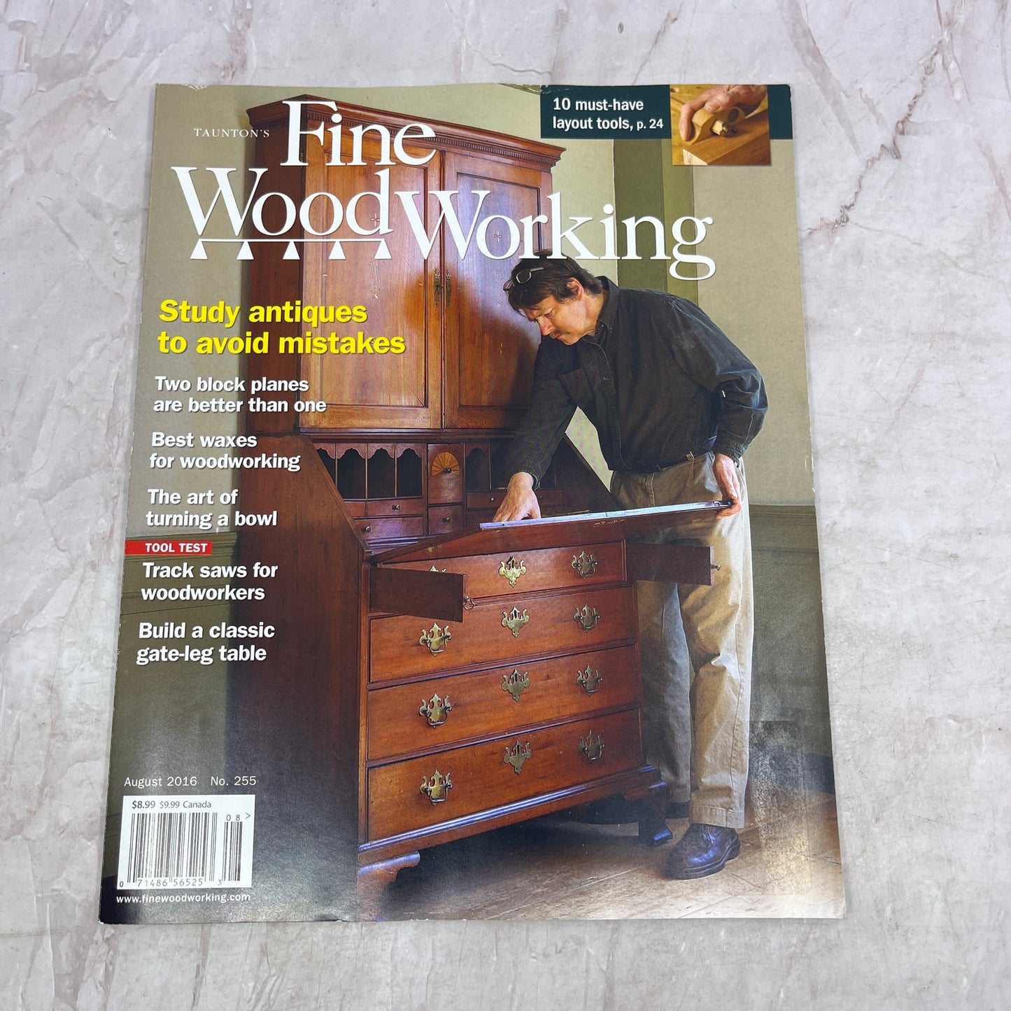 Learn From Antiques - Aug 2016 No 255 - Taunton's Fine Woodworking Magazine M36
