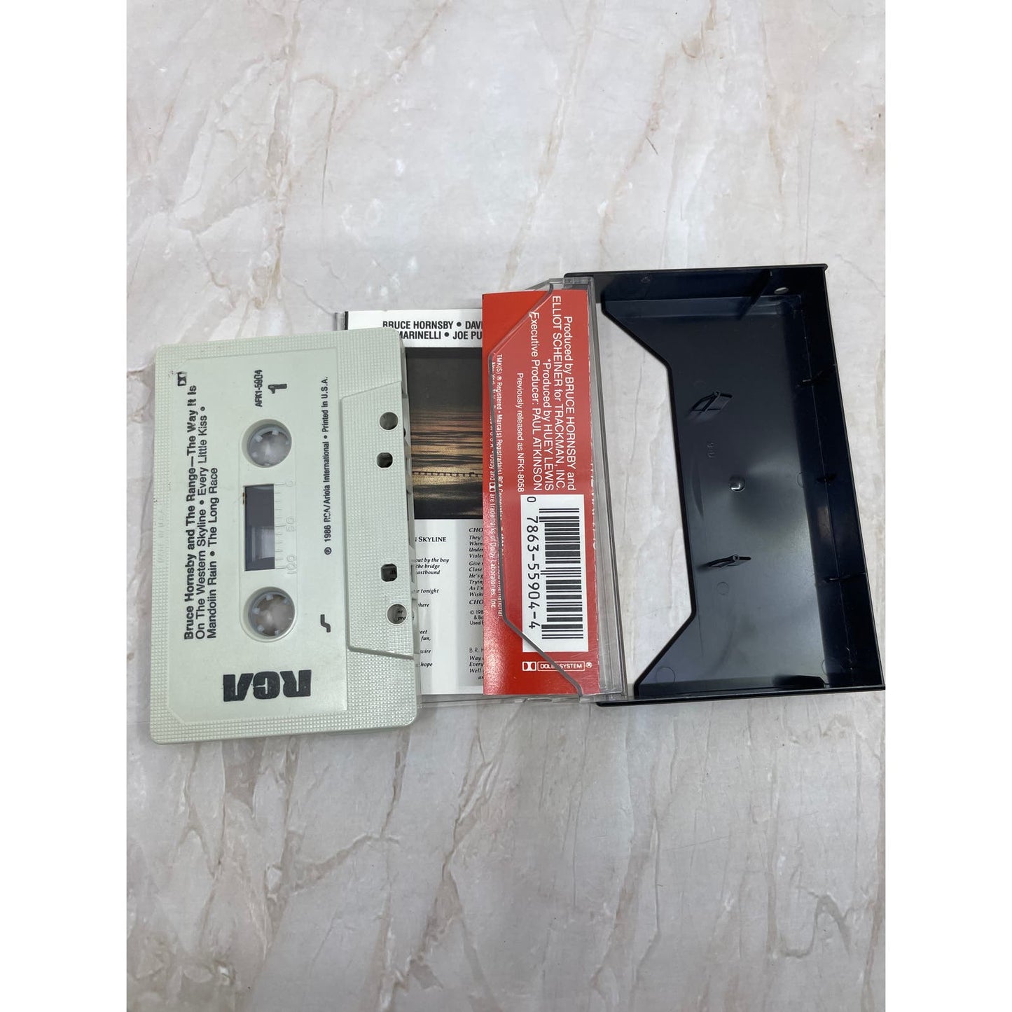 Bruce Hornsby & The Range The Way It Is RCA Records Cassette Tape TH5-T1