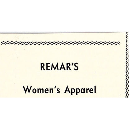 Chrisman Auto Equipment, Remar's Womens Apparel c1965 Ad AF8-S22