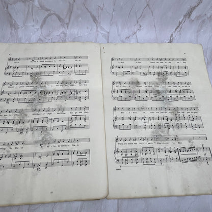 1913 The Dixiana Rise One Step Hi Jinks Antique Sheet Music Ti5