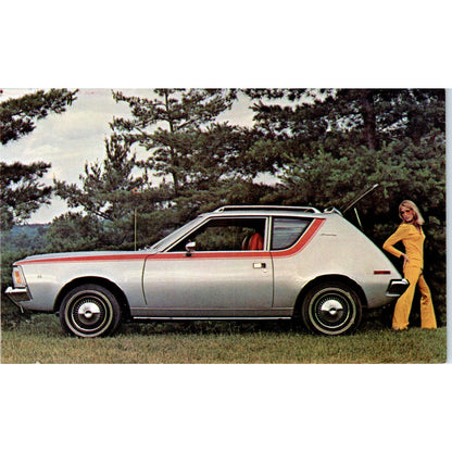 1971 American Motors Gremlin Promo Vintage Postcard PC6