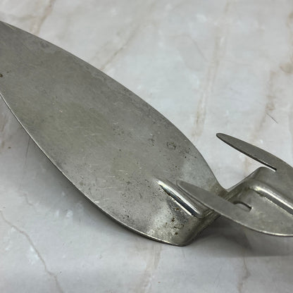 Vtg Red Bakelite Handled Pronged Cake Knife Pie Pastry Server 1930's TH5