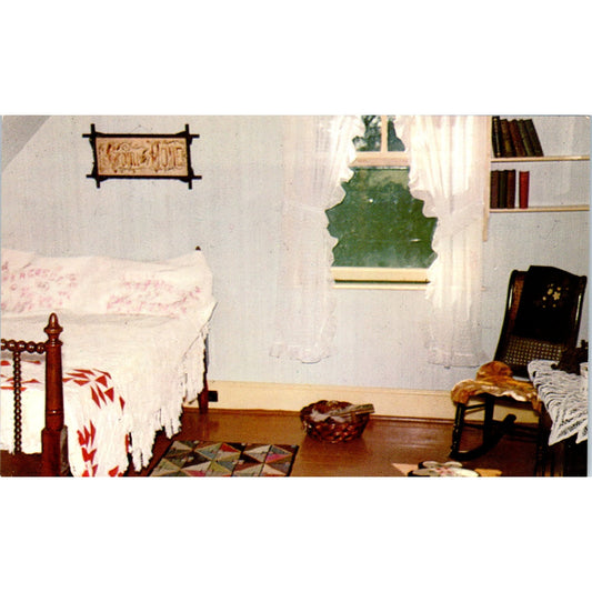 Anne's Bedroom at Green Gables Prince Edward Island Vintage Postcard PE6