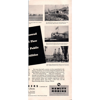 Alvey Engineered Package Conveyors St. Louis MO 1951 Magazine Ad D17