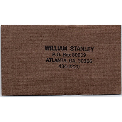 BMI Group William Stanley Atlanta Georgia Vintage Business Card SF3-B4
