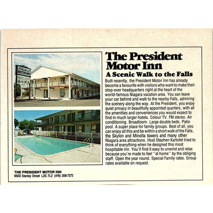 The Blackstone Inn Park your car and walk to The Falls Niagara Falls ON SAG4-3