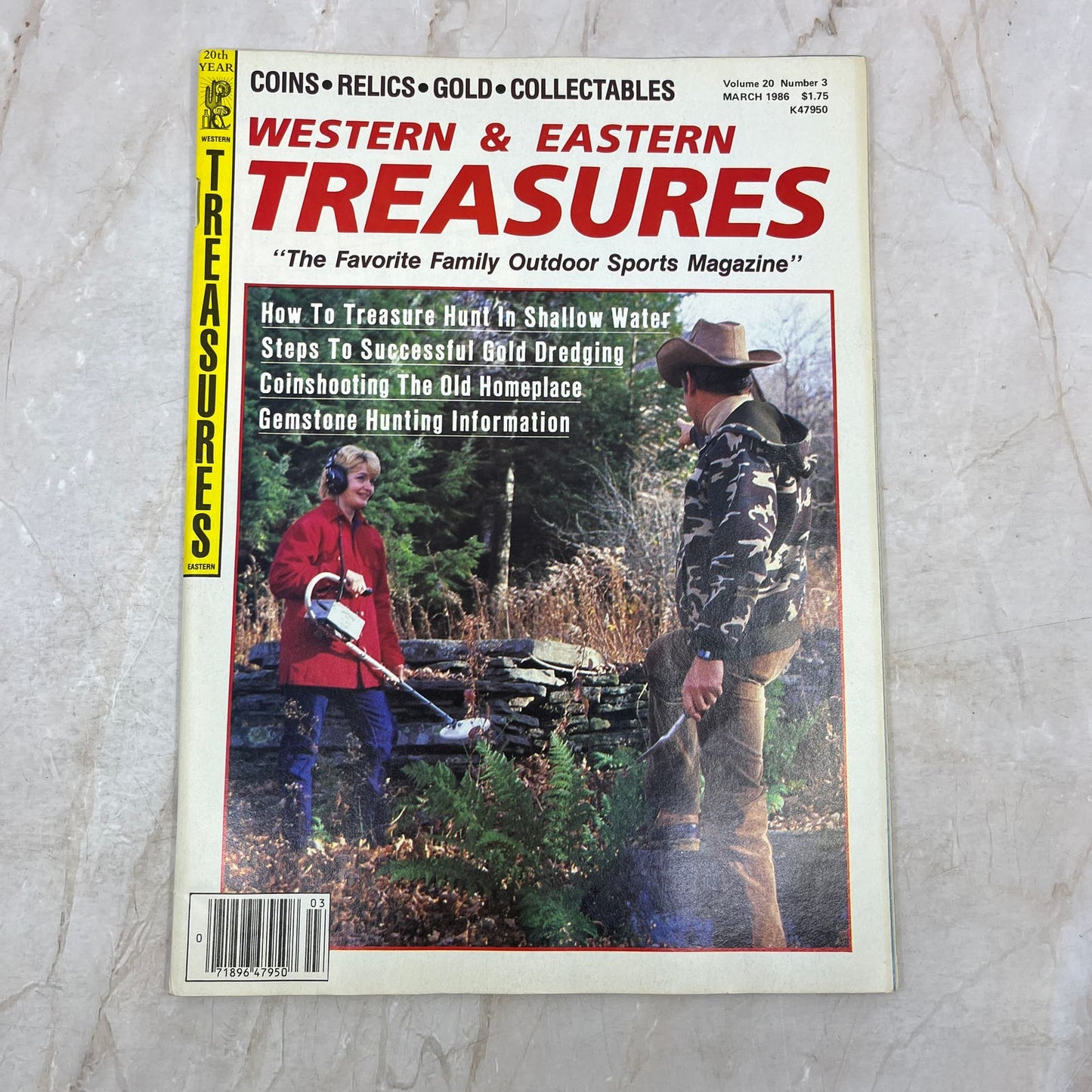 1986 March - Western & Eastern Treasures Magazine - Treasure Hunting Gold M12