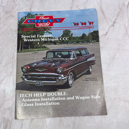 Antenna Installation - '55, '56, '57 Classic Chevy World Magazine - Feb 1982 M29