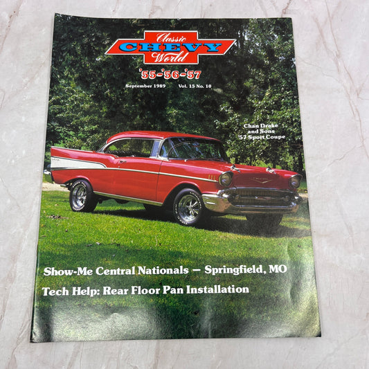 Rear Floor Pan Installation - '55, '56, '57 Classic Chevy World - Sep 1989 M31