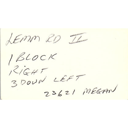 Robert D Kinsey Empire United Stevedoring Houston Vintage Business Card SC9-B4