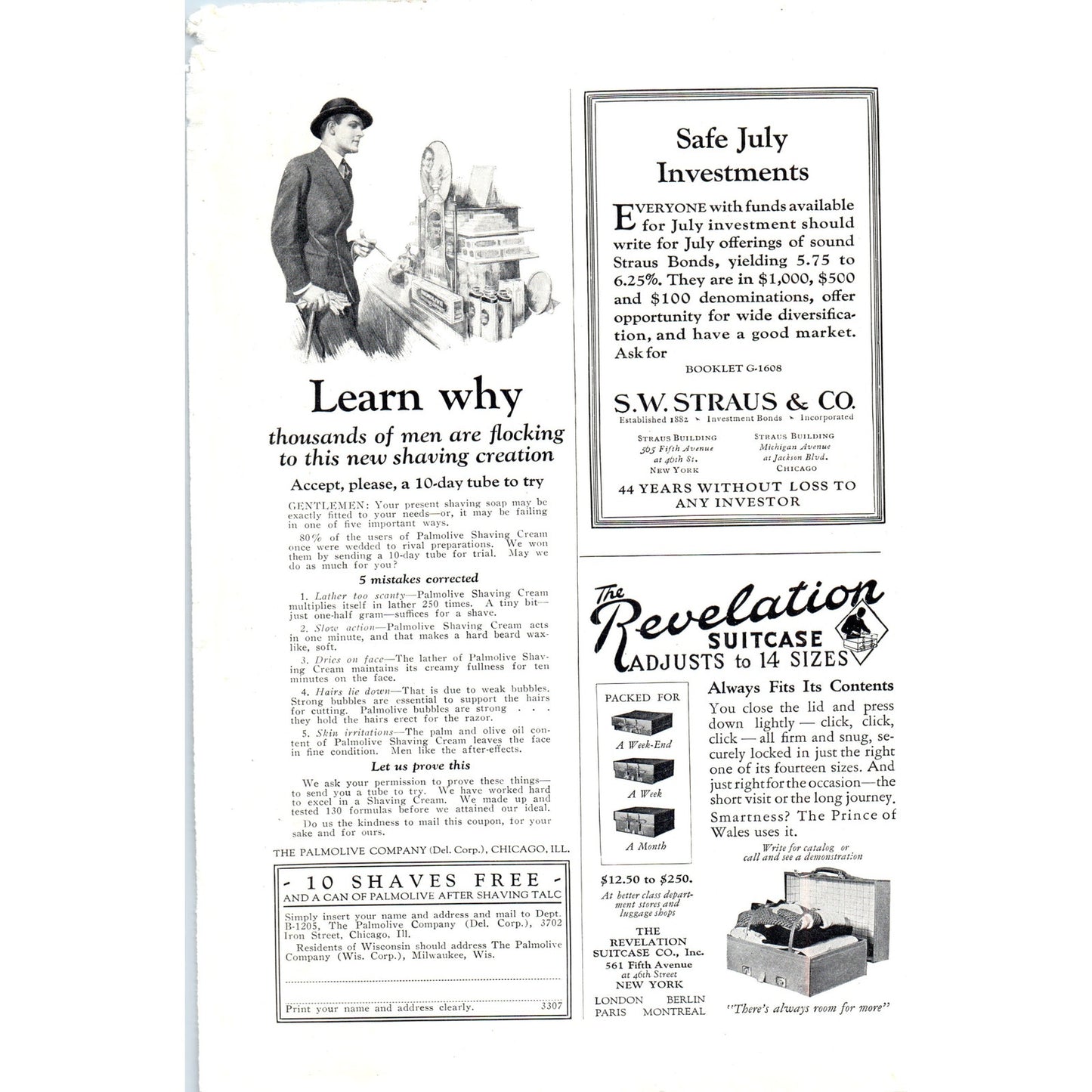 Lincoln Locke Sport Roadster Automobile Car - Vintage Magazine Ad D20