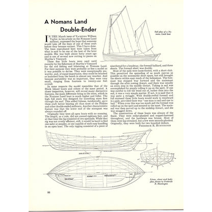 1932 Bermuda Race - The Month in Yachting 2 Pages 1932 Article V1-4