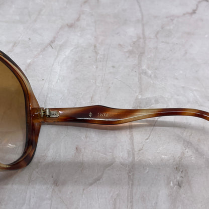 Retro Ladies Oversize Tortoise Shell Japan Round Sunglasses Frames TH9-G2-8