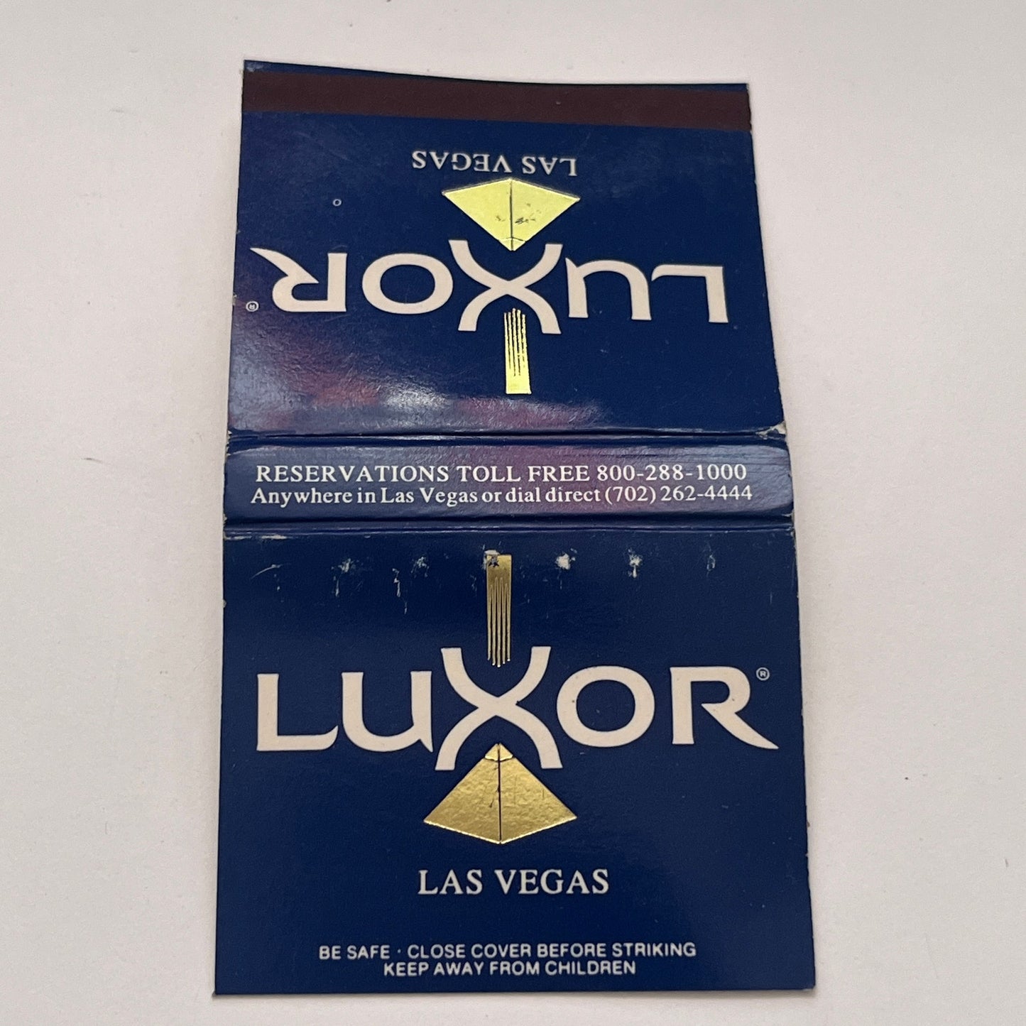 Luxor Las Vegas Vintage Matchbook Cover TB8-MB-5
