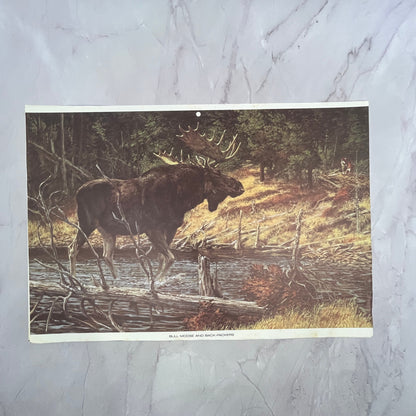 Bull Moose and Back-Packers - Beecham 10x14" Art Print V23
