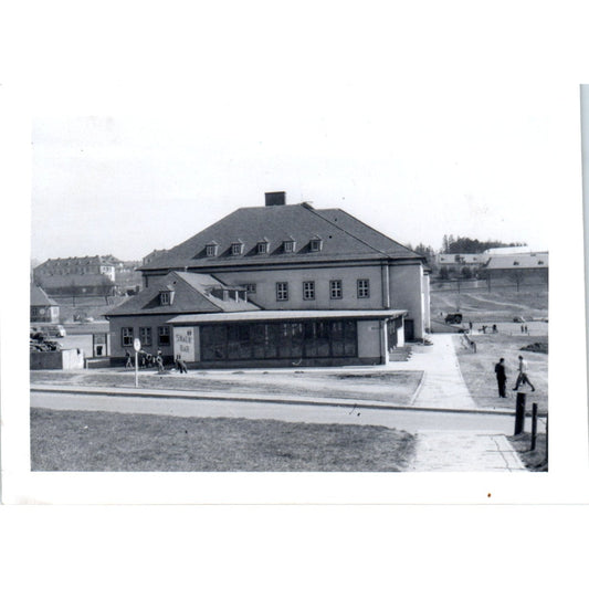 US Army Snackbar & PX at Bahnhof Essen West Postwar Europe c1954 Photo AF1-AP4