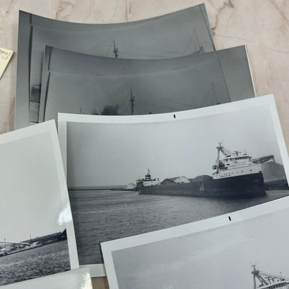 c1977 Photo Lot Str. Joseph S. Young at Marinette & Sailing Ship Caravan TF5-L3