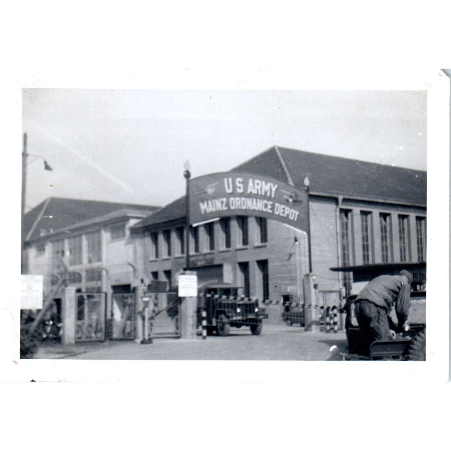 US Army Mainz Ordnance Depot c1954 Army Photo AF1-AP1