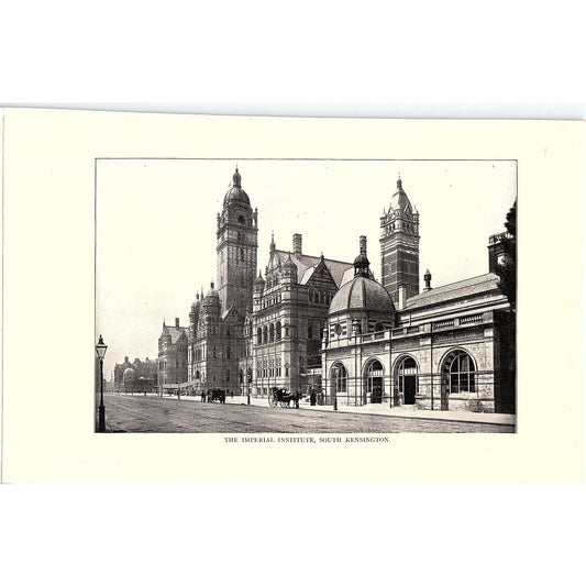 The Imperial Institute South Kensington Vintage Art Print 6x9 V12