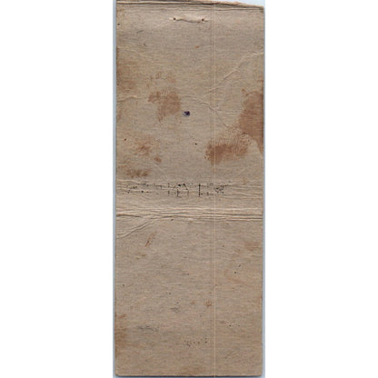 Rhyner's Bar Ed & Mabel Wausau WI Vintage Matchbook Cover SD4-Y17