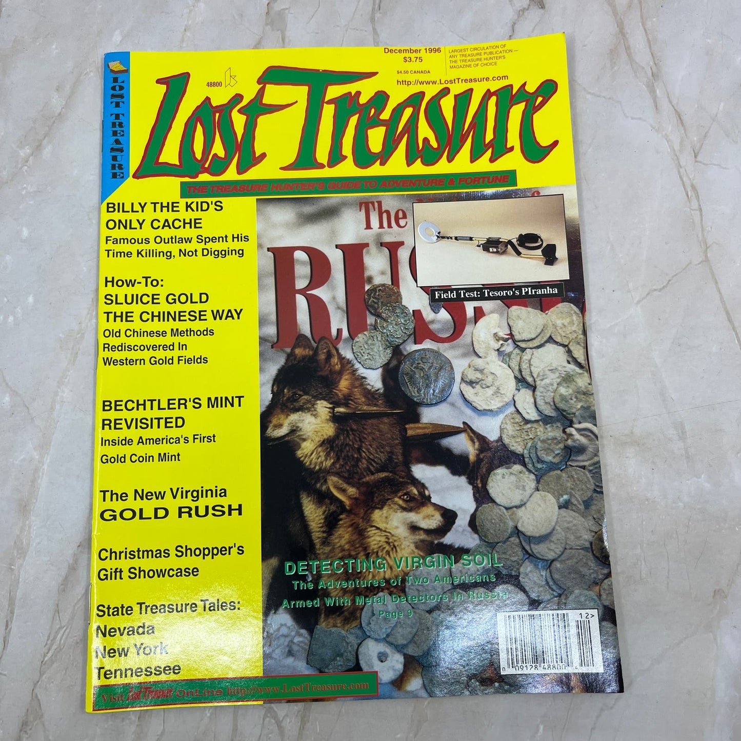 1996 Dec - Lost Treasure Magazine - Treasure Hunting Gold Prospecting M14