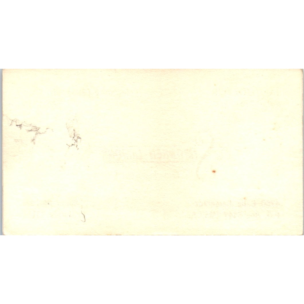 Eva Buskirk Drafting Houses Plus Long Beach CA Vintage Business Card SD8-B3