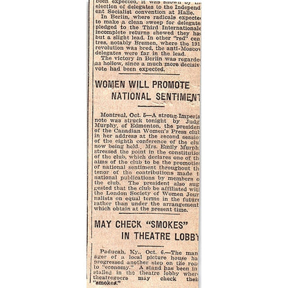 Mary Marshall Duffee Your Handkerchief Right Thing at the Right Time 1920 AG2-M7