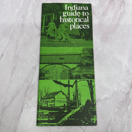 Vintage Indiana Guide to Historical Places Travel Guide Booklet TH2-BO1