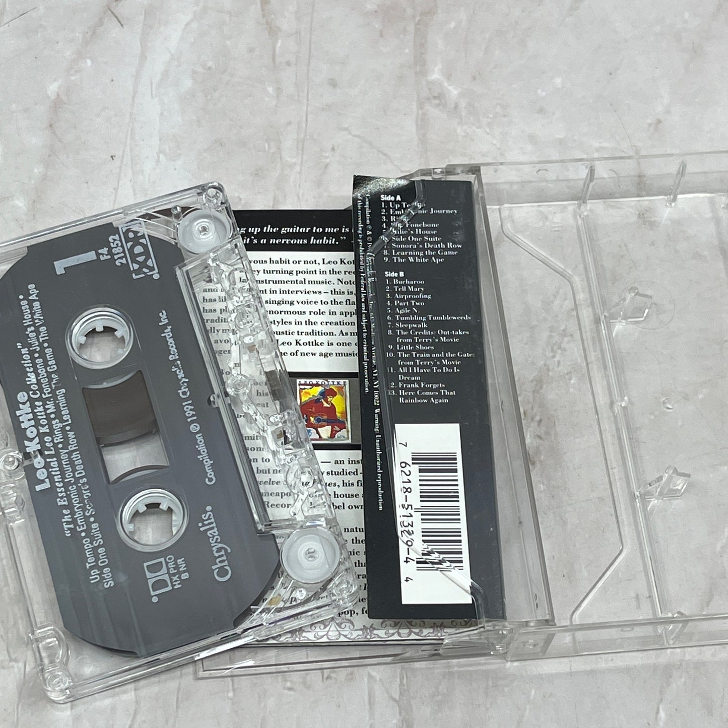Essential Leo Kottke Cassette Tape TH9-C2