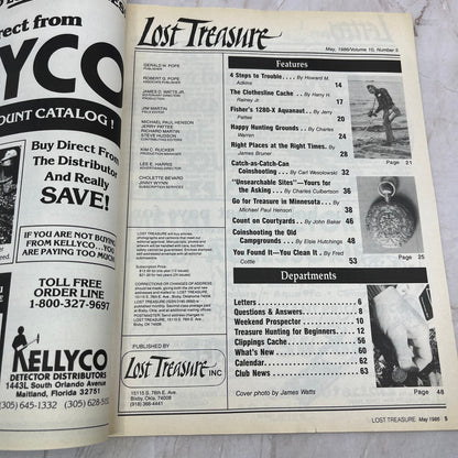 1986 May - Lost Treasure Magazine - Treasure Hunting Gold Prospecting M15