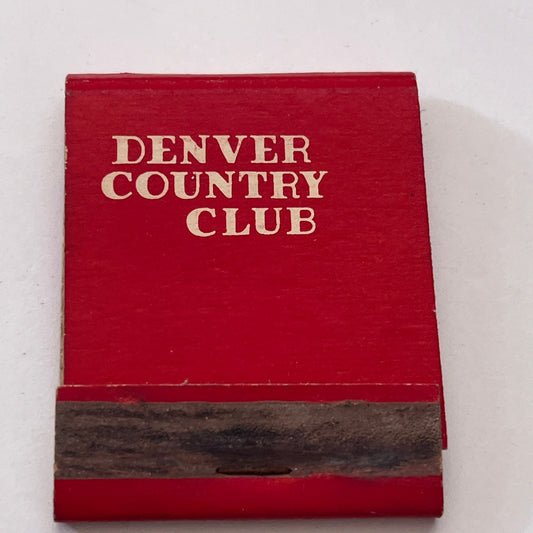 Denver Country Club Vintage Matchbook Cover TB8-MB-10