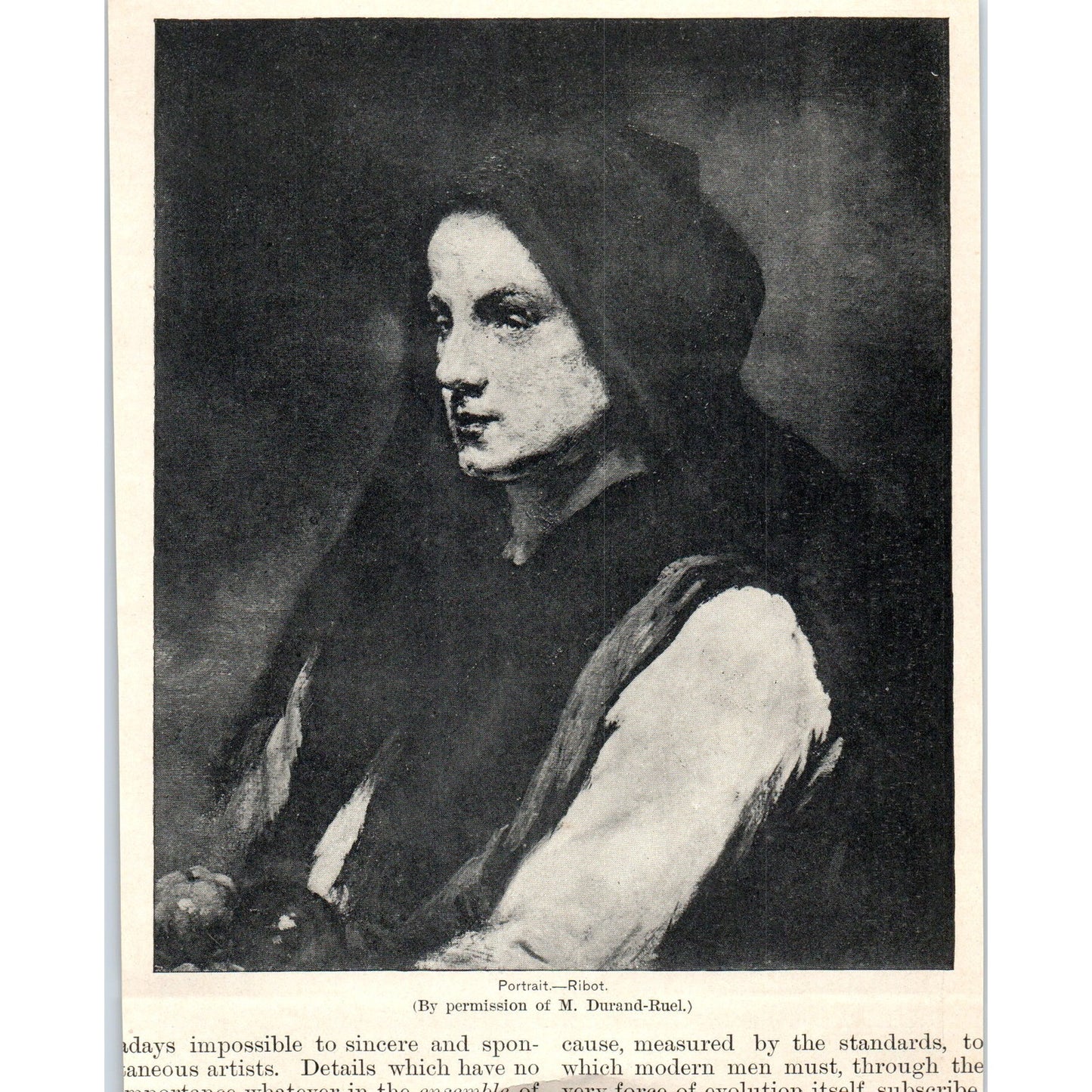 Thiers - Bonnat 1892 Magazine Print AK5-H8