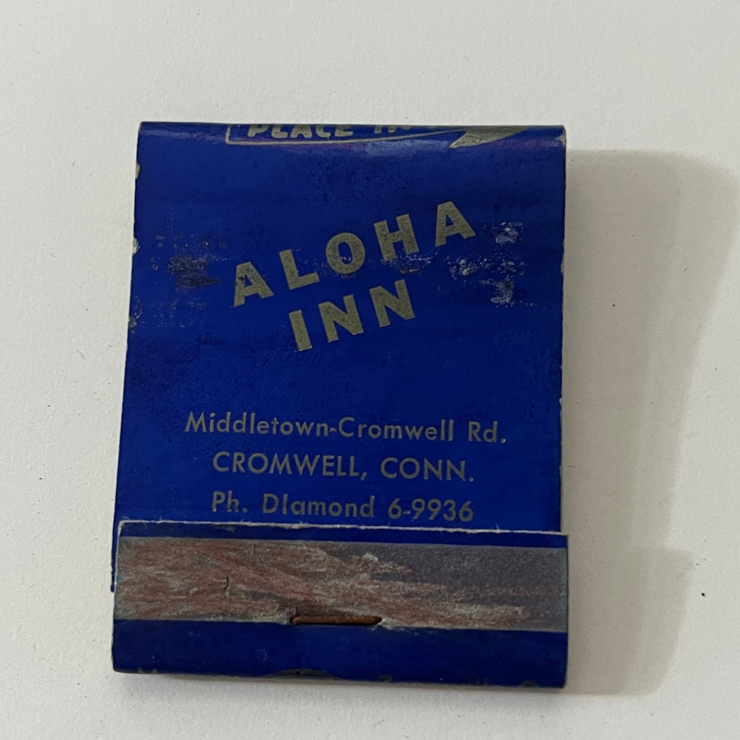 Aloha Inn Cromwell CT Vintage Matchbook Cover TB6-MB1-1